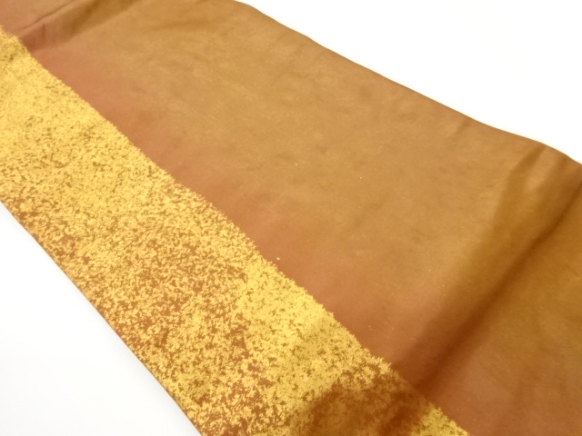 引箔抽象模様名古屋帯